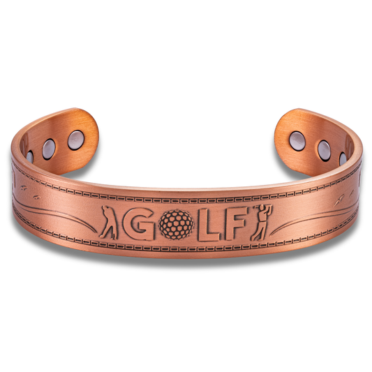 Sukiki men's copper bangle bracelet for a mature dress-code styling guide