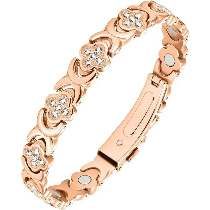 Sukiki ladies gold and tortoiseshell magnetic bracelet for a mature gift guide